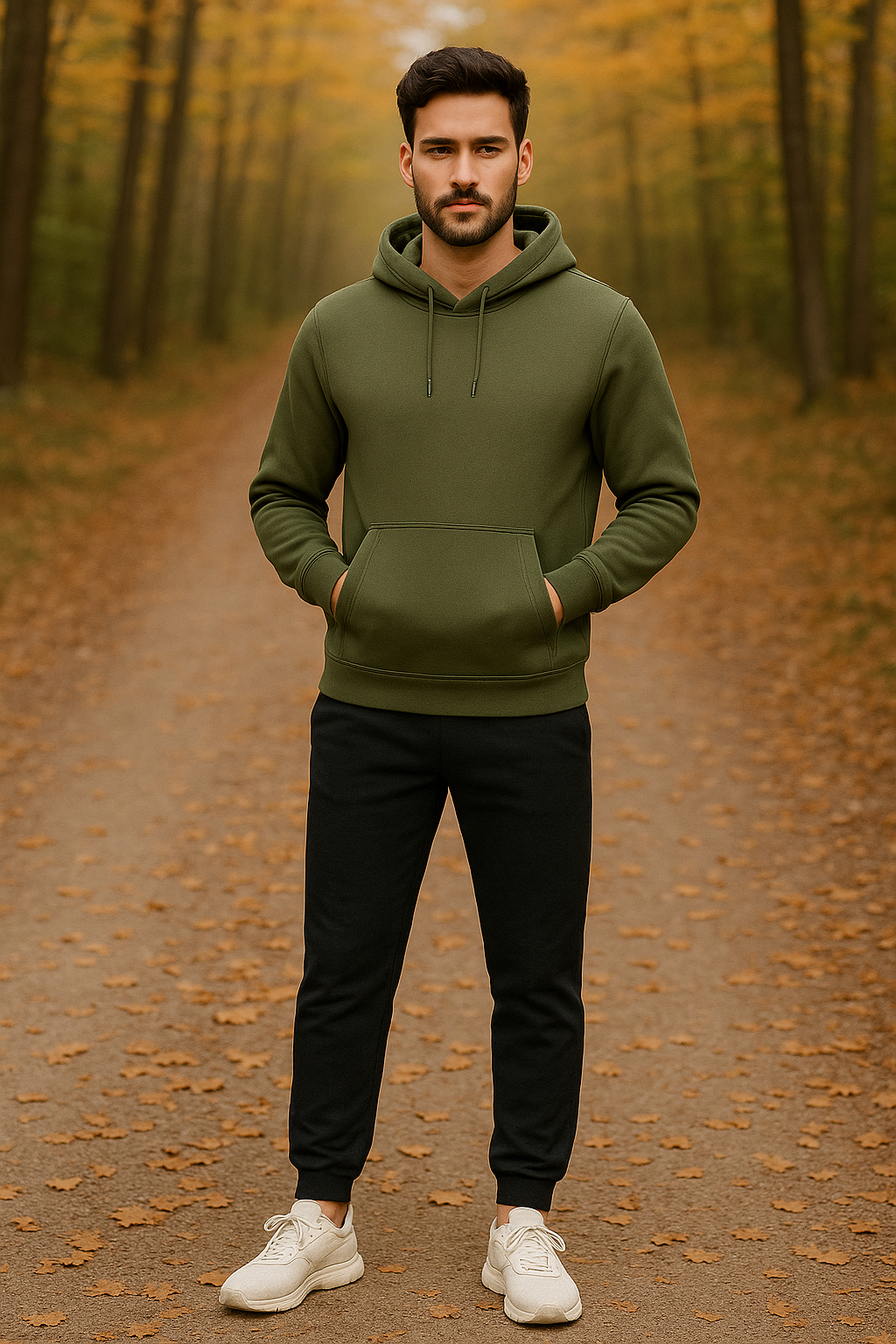 Unisex Ribanalı Eşofman Altı